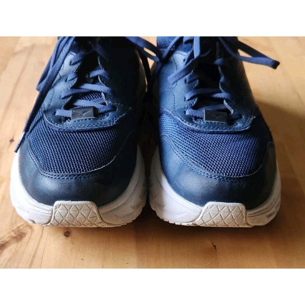 Hoka One One Bondi L Moonlight Ocean Sneakers Shoes Mens 8.5 Womens 9.5 Navy - Picture 3 of 8